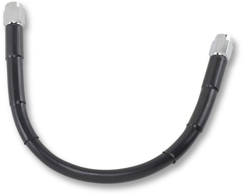 Drag Specialties Universal Brake Line Black Vinyl Coated Stainless Steel Dot An-3 10" - Part #17412701 - Hogparts UK