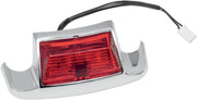 Drag Specialties Rear Fender Tip Light Red Lens Chrome - Part #20400580 - Hogparts UK