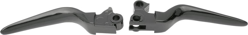 Drag Specialties Lever Set Custom Black - Part #06100211 - Hogparts UK