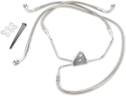 Drag Specialties Front Brake Line Stainless Steel Extended 10" - Part #17412633 - Hogparts UK