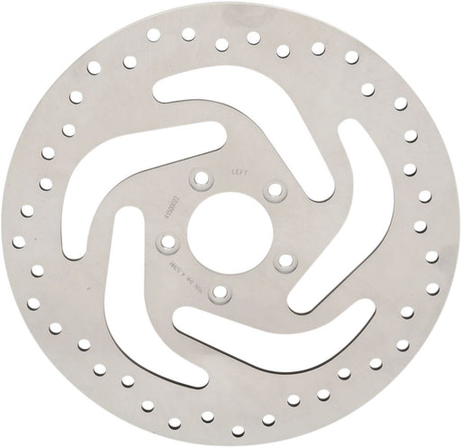 Drag Specialties Stainless Steel Drilled Front Brake Rotor - Part #17103049 - Hogparts UK