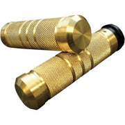 Accutronix  Grips Handlebar Knurled Grooved Fly-By-Wire Brass - Part #105785 - Hogparts UK