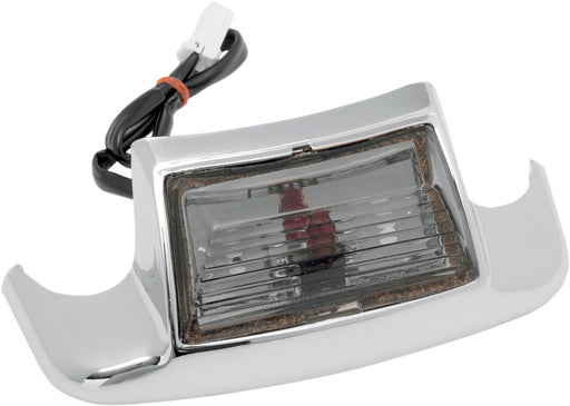 Drag Specialties Rear Fender Tip Light Smoke Lens Chrome - Part #20400584 - Hogparts UK