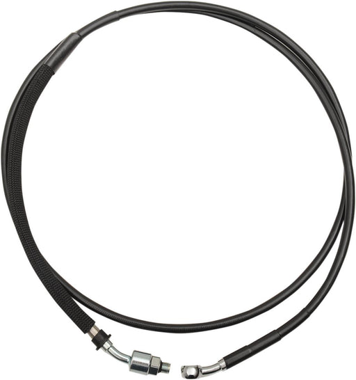 Drag Specialties Clutch Line Black Vinyl Coated Stainless Steel Hydraulic - Part #06610002 - Hogparts UK