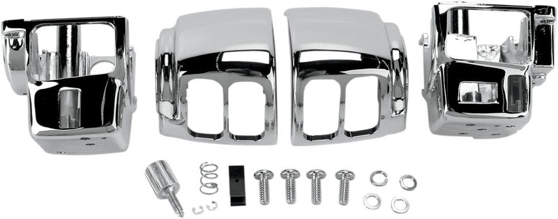 Drag Specialties Switch Housing Kit W/ Radio/Cruise Chrome - Part #06160131 - Hogparts UK