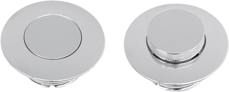 Drag Specialties Pop-Up Gas Cap Vented Chrome - Part #07030293 - Hogparts UK