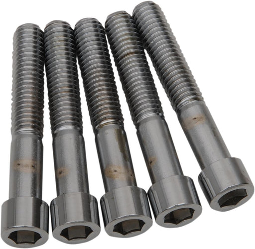 Drag Specialties Socket-Head Bolt 7/16-14X2.75 Smooth Chrome - Part #DS192307 - Hogparts UK