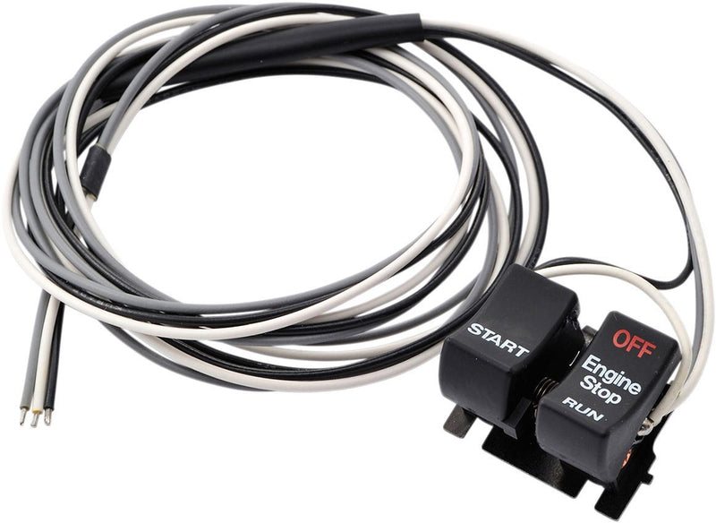 Drag Specialties Handlebar Switch Start/Stop Black - Part #DS272250A - Hogparts UK