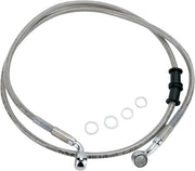 Drag Specialties Front Brake Line Stainless Steel - Part #17412780 - Hogparts UK