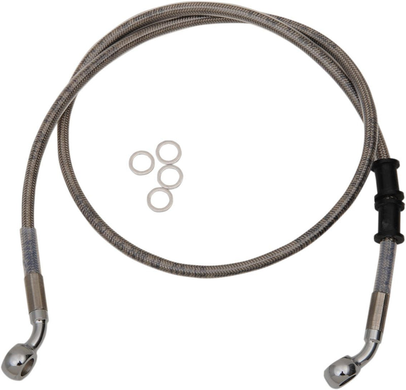 Drag Specialties Frt Brake Line Xl Ss +6 - Part #17415362 - Hogparts UK