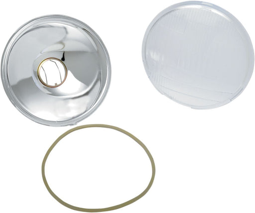 Drag Specialties Replacement 6.5" Headlight Glass - Part #20010055 - Hogparts UK