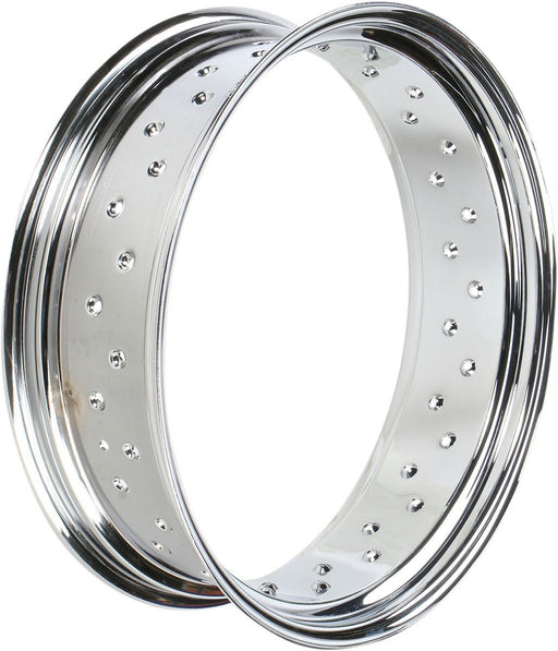 Drag Specialties Rim 18X5.5 40-Spoke Steel Chrome - Part #02100024 - Hogparts UK