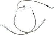 Drag Specialties Front Brake Line Stainless Steel - Part #17412900 - Hogparts UK