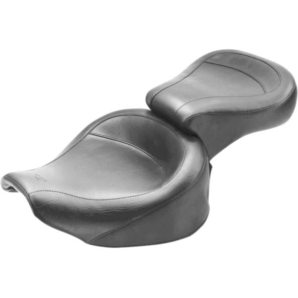 Vintage Style 2-Up Vinyl Wide Seat - Part #08050055 - hogparts-uk.myshopify.com