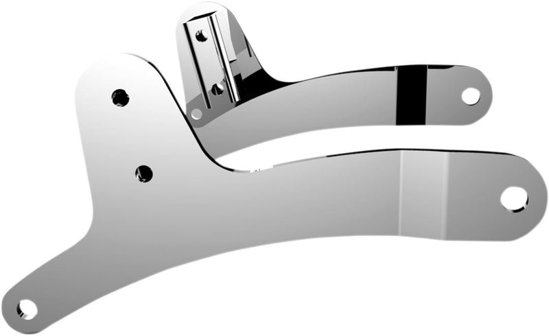 Drag Specialties Chrome Sissy Bar Side Brackets - Part #15040050 - Hogparts UK