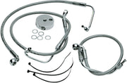 Drag Specialties Front Brake Line Stainless Steel - Part #12042756 - Hogparts UK