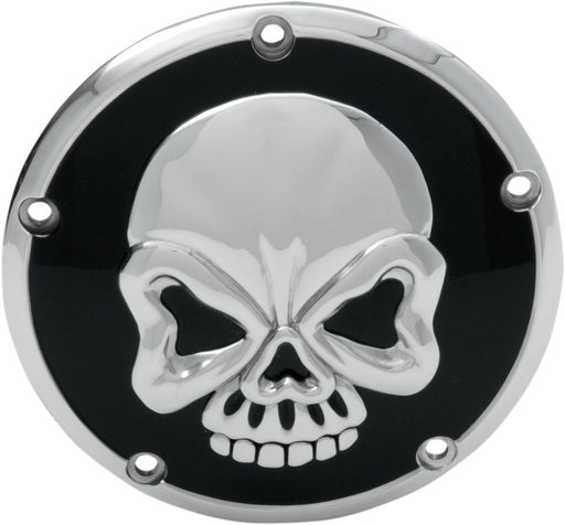 Drag Specialties Derby Cover Skull Twin Cam - Part #11070327 - Hogparts UK