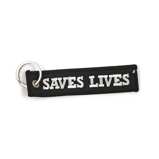 KEY RING LOUD PIPES SAVES LIVES - <br><br>Part #545474 - hogparts-uk.myshopify.com