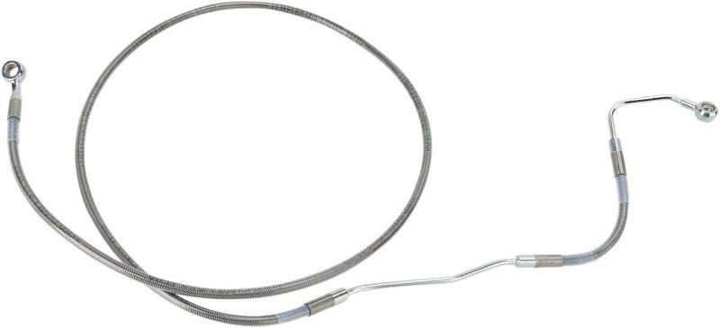 Drag Specialties Front Upper Brake Line Stainless Steel - Part #17412926 - Hogparts UK