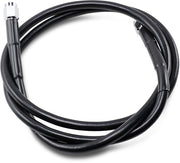 Drag Specialties Universal Brake Line Black Vinyl Coated Stainless Steel Dot An-3 44" - Part #17412725 - Hogparts UK