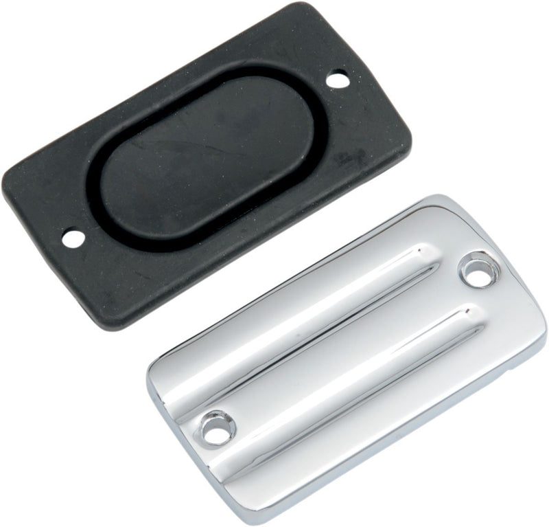 Drag Specialties Brake Master Cylinder Cover Chrome - Part #06100684 - Hogparts UK