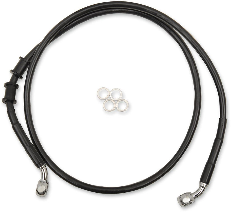 Drag Specialties Frt Brake Line Xl Bk +6 - Part #17415377 - Hogparts UK