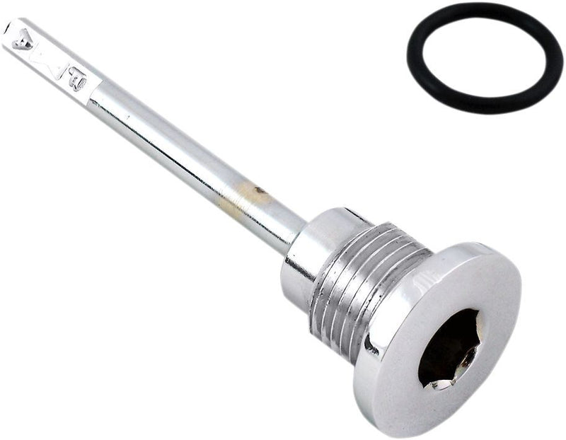 Drag Specialties Dipstick Transmission Oil Chrome - Part #11050146 - Hogparts UK