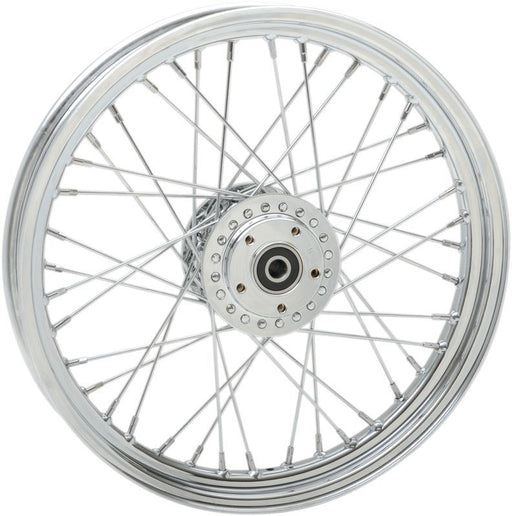 Drag Specialties Front Wheel 19"X2.5 Laced Chrome - Part #02030530 - Hogparts UK