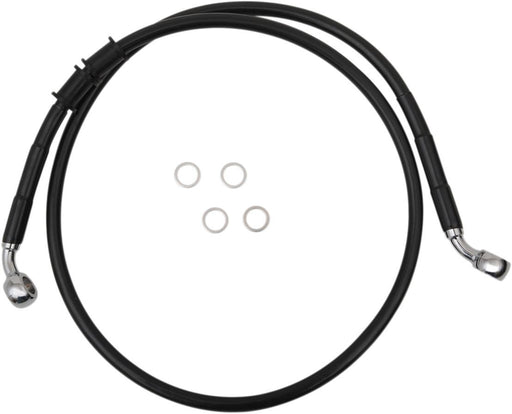 Drag Specialties Frt Brake Line Xl Bk +2 - Part #17415359 - Hogparts UK