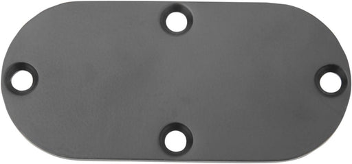Drag Specialties Flat Black Primary Chain Inspection Cover - Part #11070376 - Hogparts UK