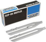 Drag Specialties Mufflers Slip-On 3.5" Slashdown Chrome - Part #18011183 - Hogparts UK