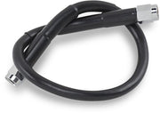 Drag Specialties Universal Brake Line Black Vinyl Coated Stainless Steel Dot An-3 14" - Part #17412703 - Hogparts UK
