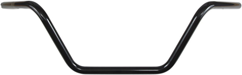 Drag Specialties Handlebar 1" Medium Buckhorn Black TBW - Part #06014183 - Hogparts UK