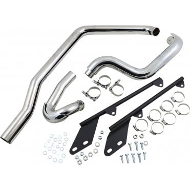 Bassani Power Curve True-Dual Crossover Header Pipes - 11215A